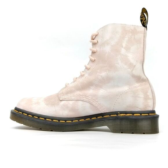 Dr. Martens 1460 Pascal Tie-Dye Suede Ankle Combat Platform Boot 8 Boho Grunge - Picture 4 of 10